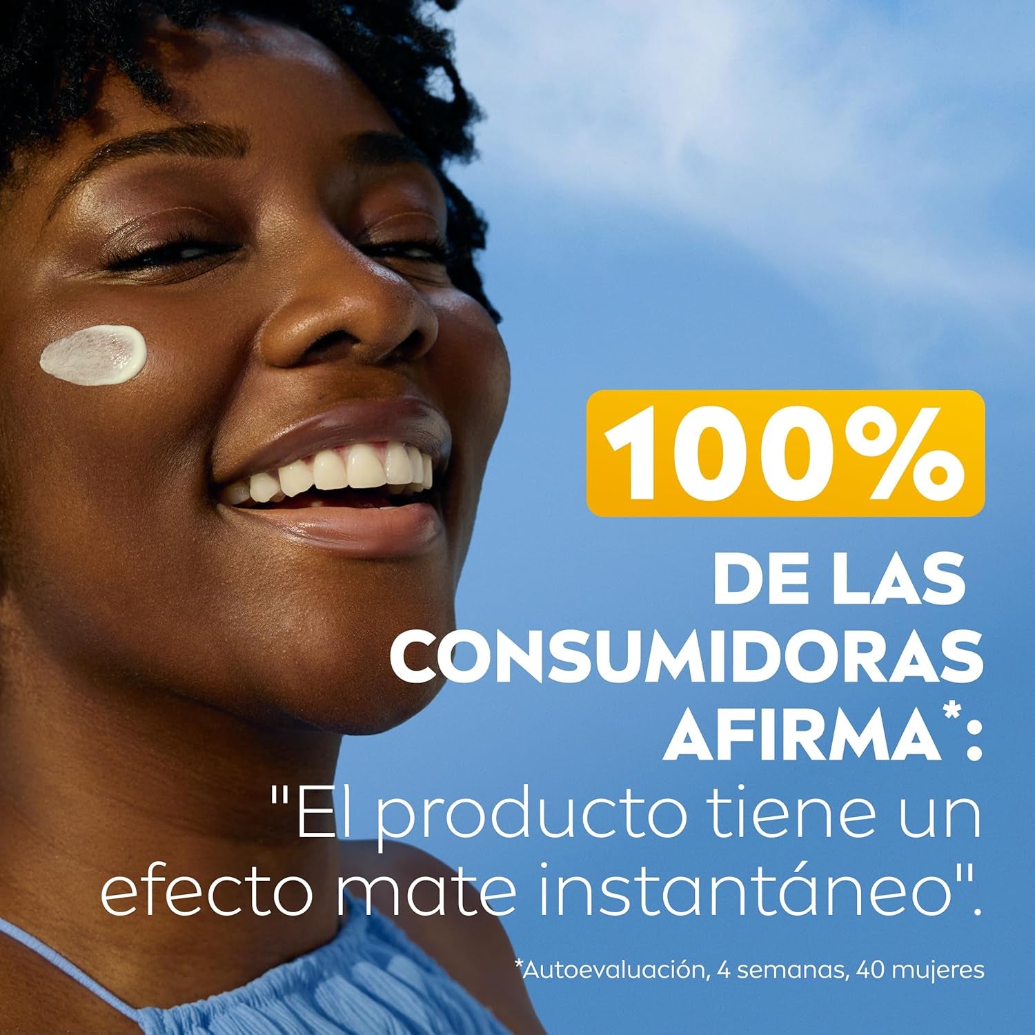 Control De Brillos Protección Facial FP50+ Transpirable - Matificante 12 H - Carnitina, Tapioca, Almidón De Arroz, Licocalcón a - Textura Ligera Y 0% Sensación Grasa - Piel Grasa - 40 Ml