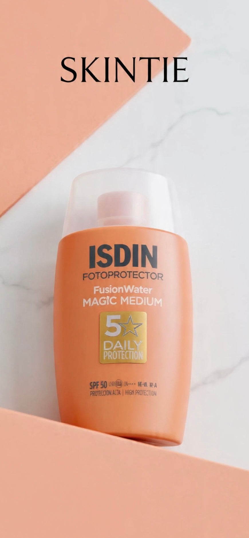 ISDIN Fusion Water 50ml. 3 Tonos disponibles