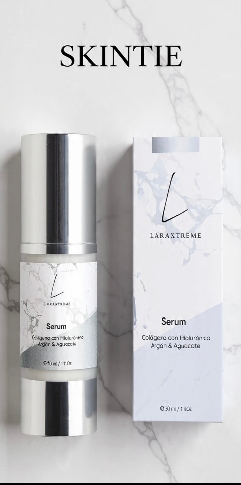 LARAXTREME Serum Facial Con Acido Hialuronico Y Colageno