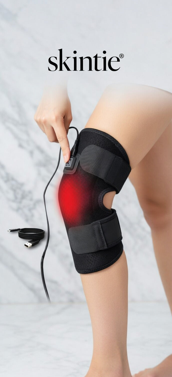 KneeRelief Pro™ – Rodillera Térmica Inteligente USB