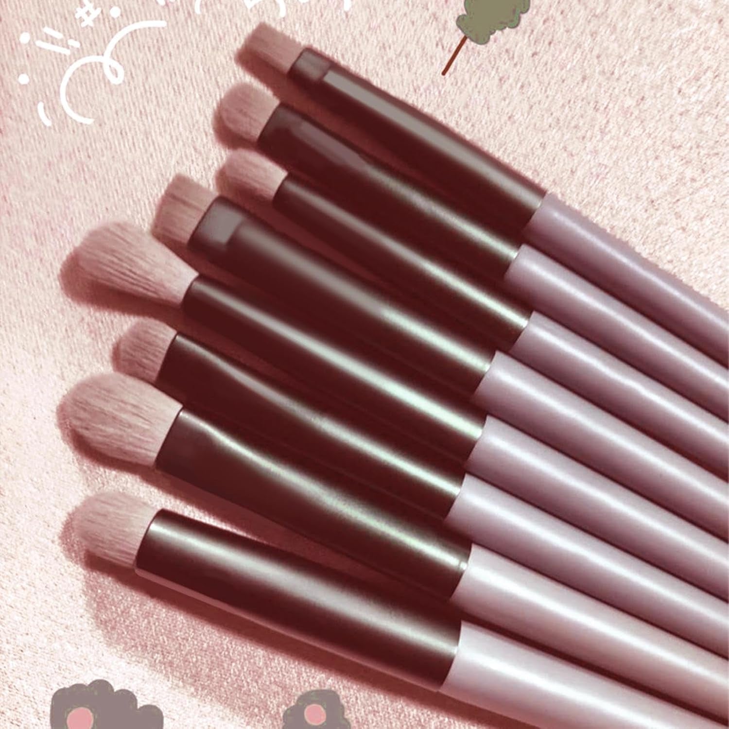 Juego De Brochas De Maquillaje,Juego De Brochas De Maquillaje | Kit De Brochas De Maquillaje De Cerdas Sintéticas Suaves 13X,Juego De Brochas Cosméticas Para Sombra De S Y Colorete Para Base,