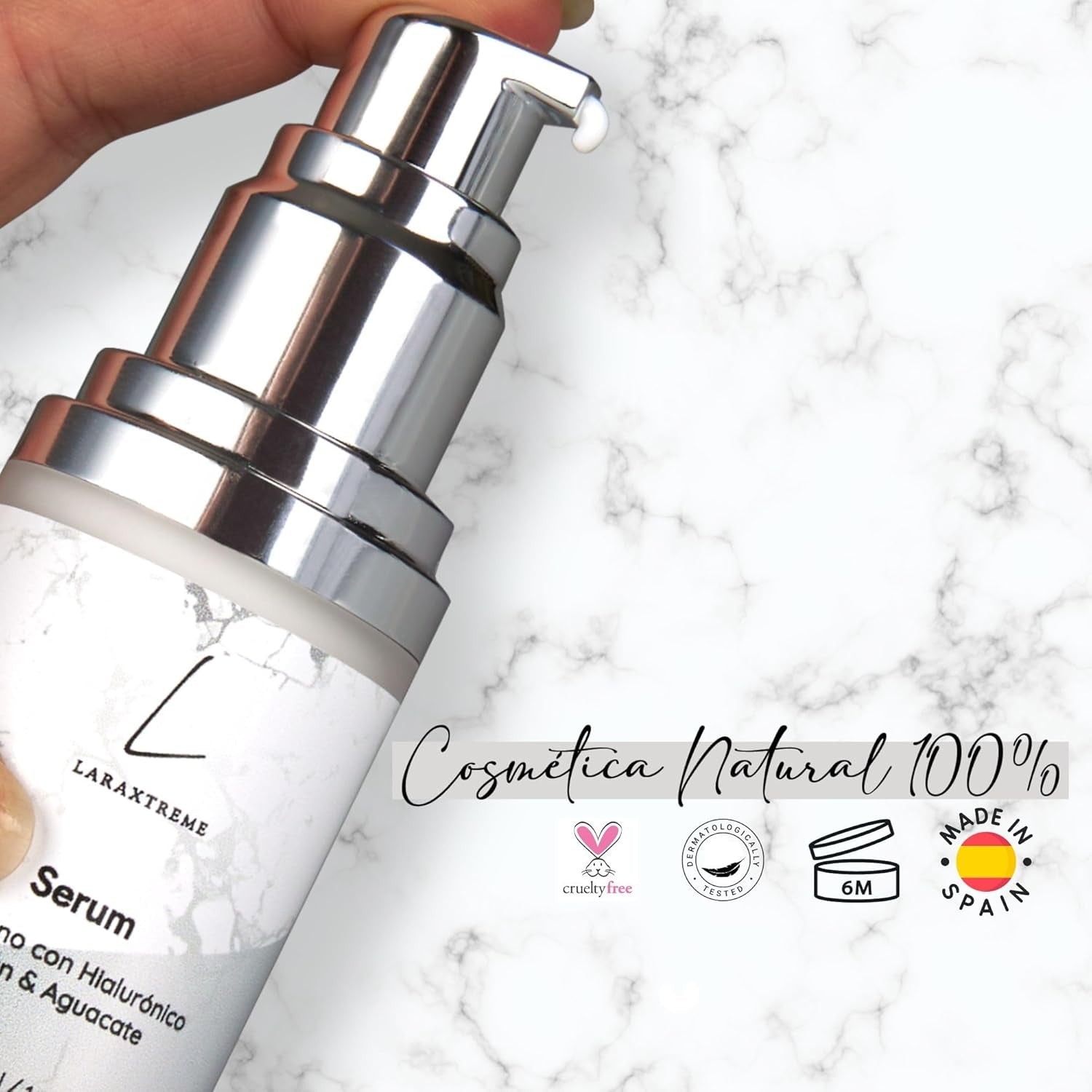 Serum Facial Con Acido Hialuronico Y Colageno - Hidratante, Antiarrugas Con Vitaminas K Y E | Acido Hialuronico Serum Facial Mujer - Serum Ácido Hialurónico Para Una Piel Radiante